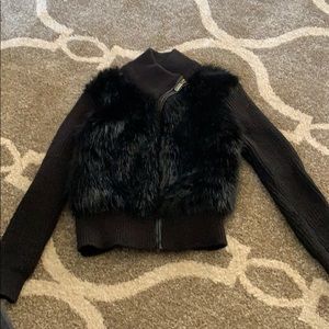 Little girls sweater jacket